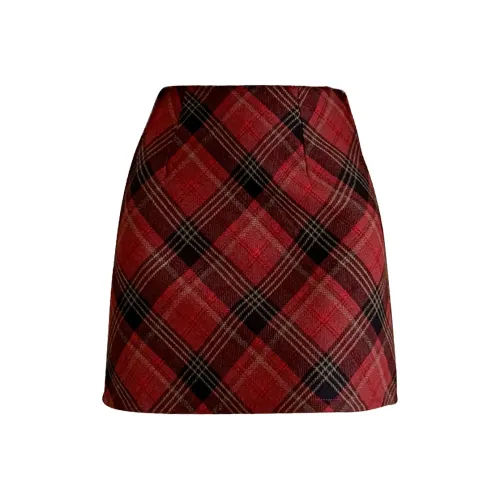 MM Повседневные короткие юбки женские красные