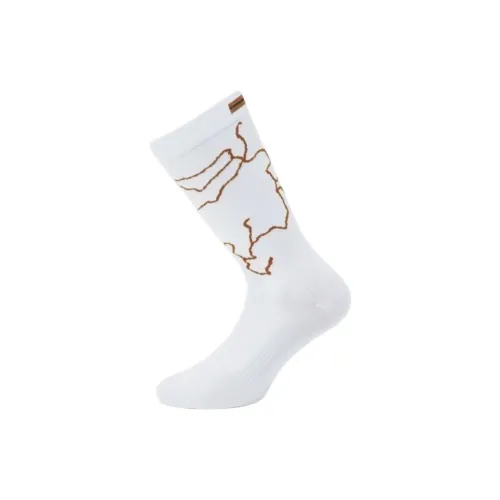 Ermenegildo Zegna 1 пачка Белые Мужские носки до икры MID