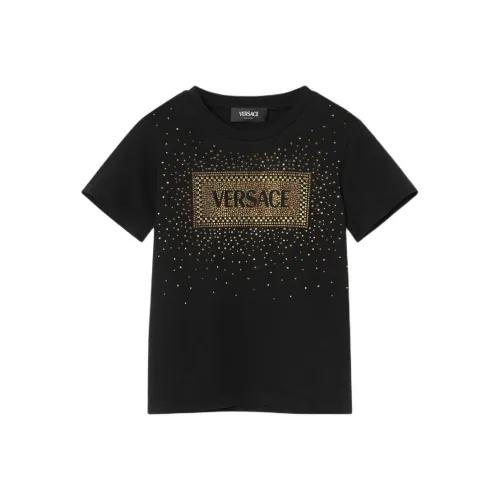VERSACE T-рубашка SS24 Черная Детская