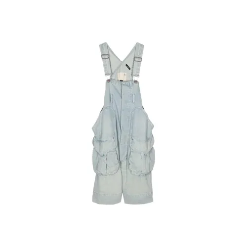 R13 SS24 Джинсовые шорты Женские Светло-синий