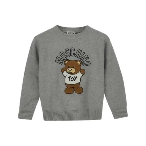 MOSCHINO Серый Детские Свитера