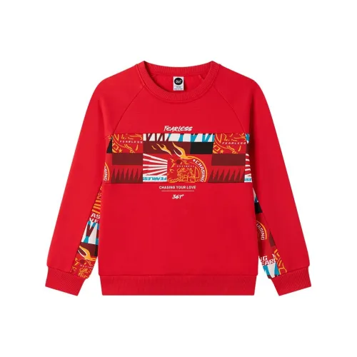 361°KIDS Свитшот Детский Супер Красный