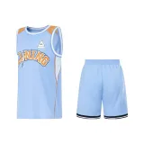 Комплект (Снежно-синяя майка + снежно-синие шорты)