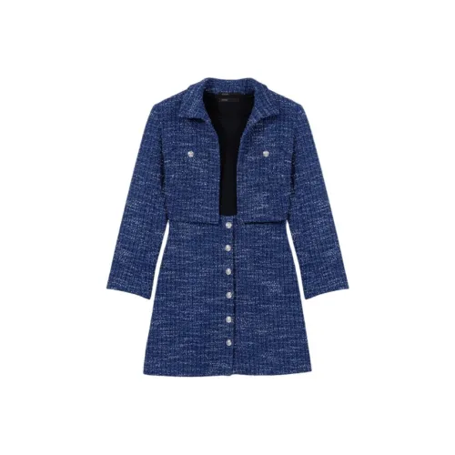 Maje Синий Женские Комплекты с юбкой