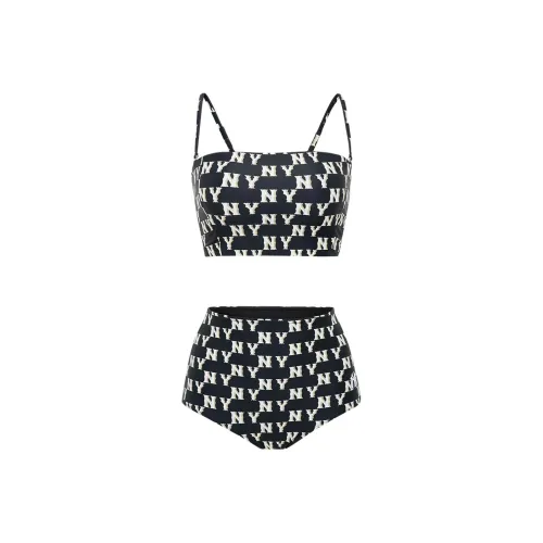 Mlb Base Logo Двухкомпонентный Купальник Женский Синий