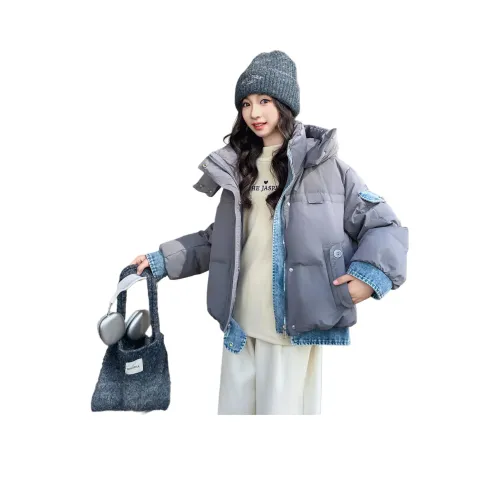 Lanza Хлопковый пуховик Серый Подростки