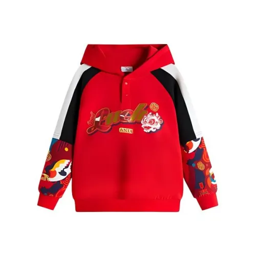 Antakids Толстовка Bian Белый New National Флаг Красный Дети Возраст 3-7 лет