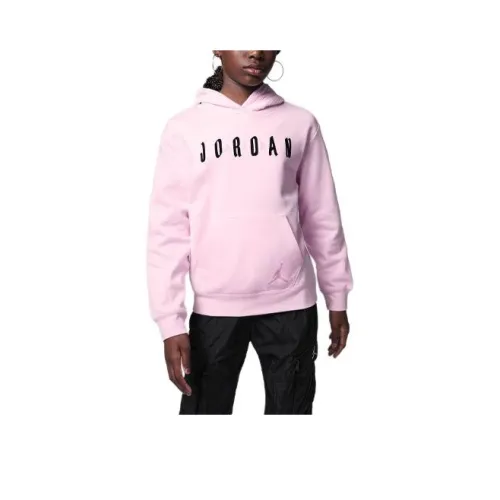 Jordan Soft Touch Смешанный Пуловер Толстовка Свитшот Детский Розовый