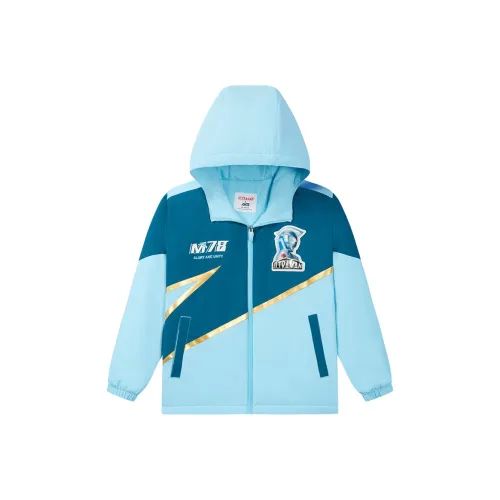 Antakids Куртки Пальто Ultraman Co Брендированная Серия Ocean Ice Синий для детей 3-7 лет