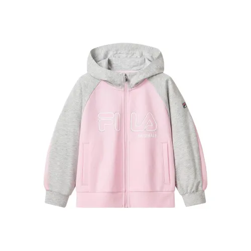 FILA KIDS Элегантная розовая детская куртка