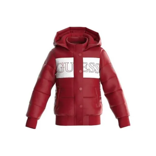 GUESS Красный Kids Утеплённые куртки