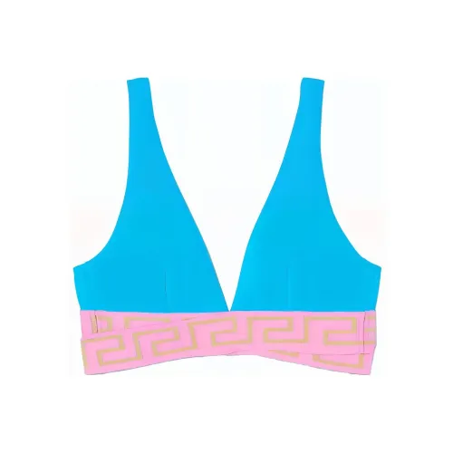 VERSACE Синий Женские Двухкомпонентные Купальники