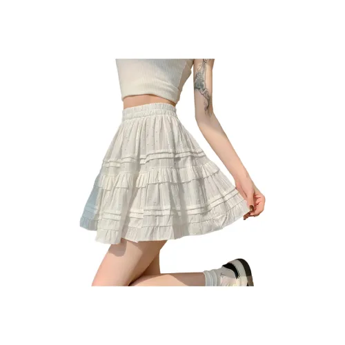 Ya Sheep People Повседневные короткие юбки Женские Белые