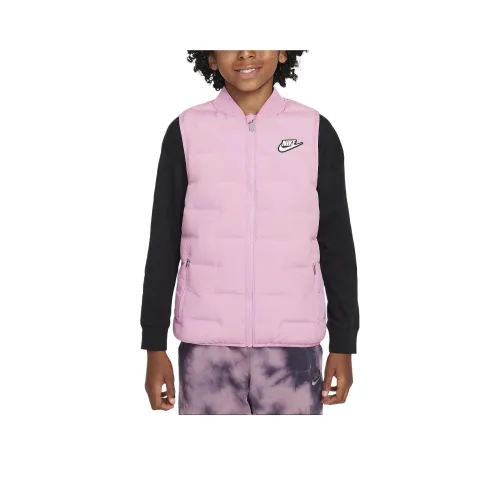 Nike Пуховый жилет Mysterious Flamingo Red Teenagers