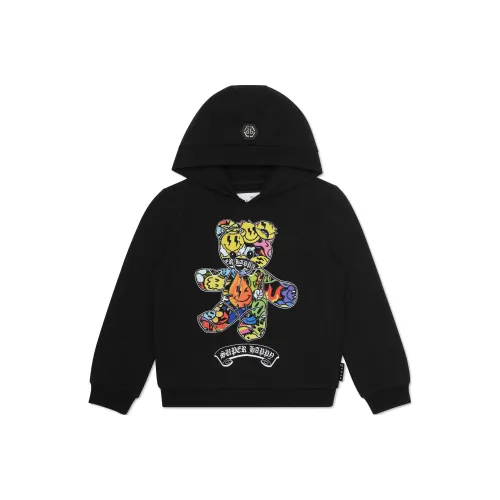 PHILIPP PLEIN Черный Kids Толстовки
