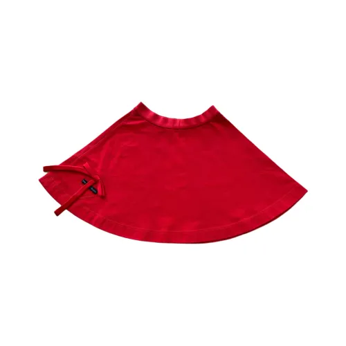 PRADA FW23 Повседневные короткие юбки Женские Красный