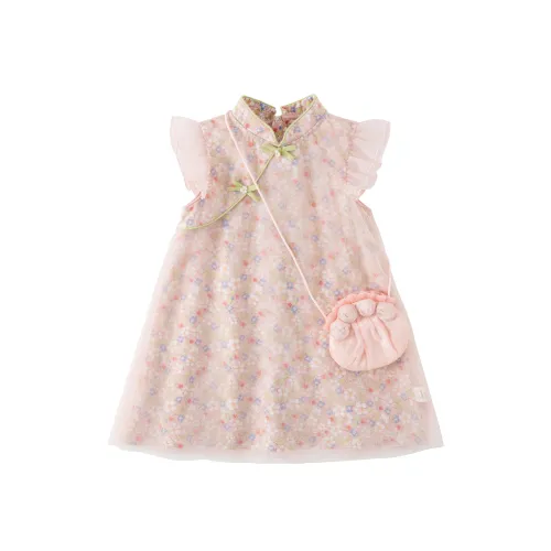 DAVE BELLA Детское платье с цветочным принтом