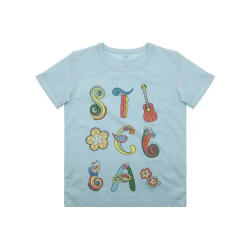 STELLA MCCARTNEY Светло-синие Kids T-рубашки