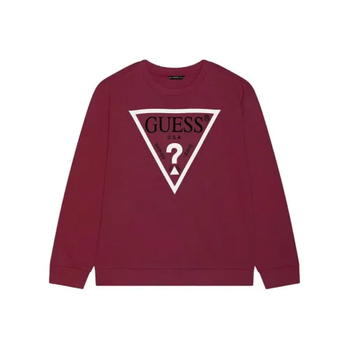 GUESS Толстовка Бордовый Детский