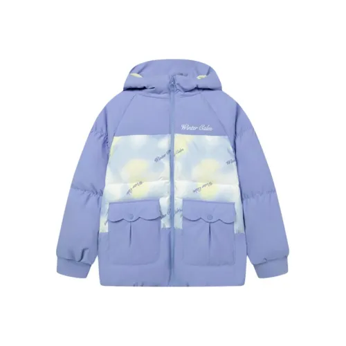 361°KIDS Down Jacket Синий Heron Фиолетовый Подростки