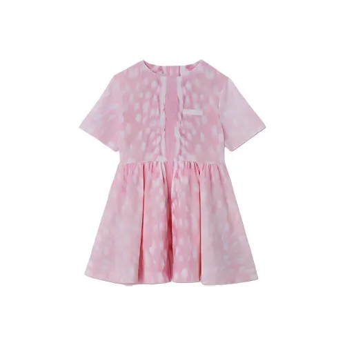 Burberry Светло-розовый Красный Kids Платья