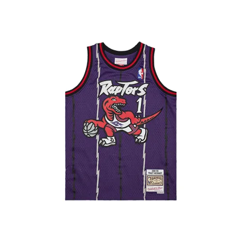 MITCHELL NESS Детская баскетбольная футболка фиолетового цвета для детей