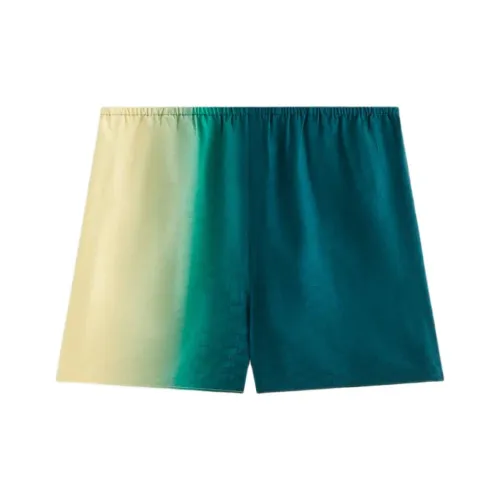 Kith Женская коллекция 2024 Summer Зеленые спортивные шорты для женщин