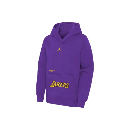 Jordan Los Angeles Lakers Courtside Statement Edition Толстовка Детская Фиолетовая