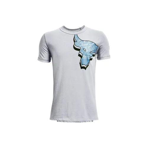 Under Armour Project Детская одежда Project Rock Show Your Work Короткий рукав T-рубашка Серый для малыша