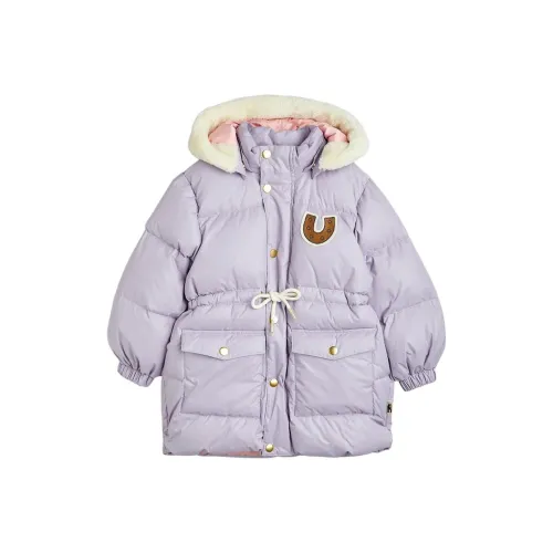 Mini Rodini Фиолетовый Школьный возраст Утеплённые куртки