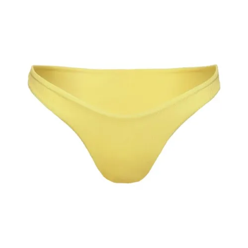 PRINCESS POLLY CLIFFTOP HIGH Cut Бикини Низ Плавки Женские Желтый Желтый