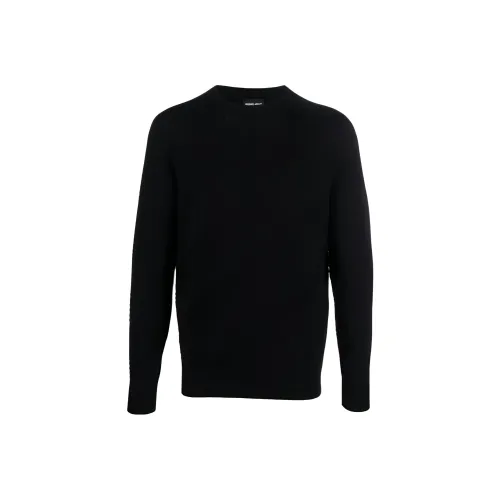 GIORGIO ARMANI FW22 Свитер Мужской Черный