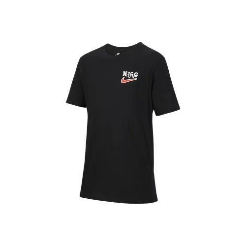 Nike Черные Детские Футболки