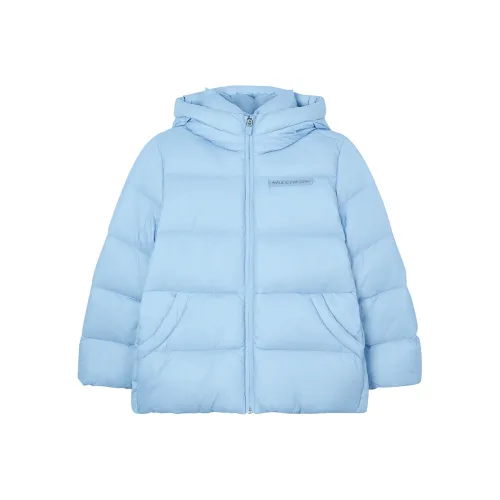Skechers Kids Пуховик Свет Антиквар Синий Подростки