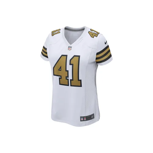 nike NFL New Orleans Saints Alvin Kamara Футбол Джерси Женская Белая