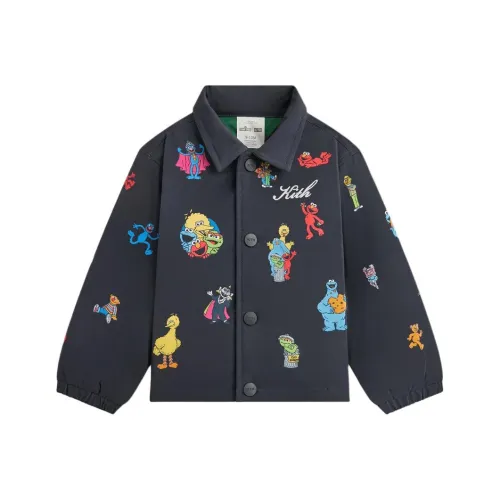 KITH X SESAME STREET Куртка FW24 Черный Infant и Toddler