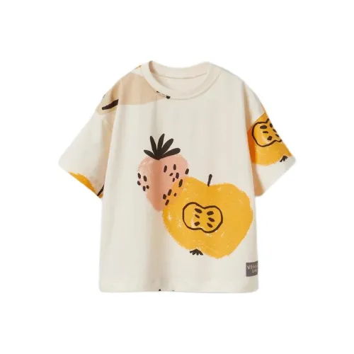 ZARA T Рубашка Белый Infant и Toddler