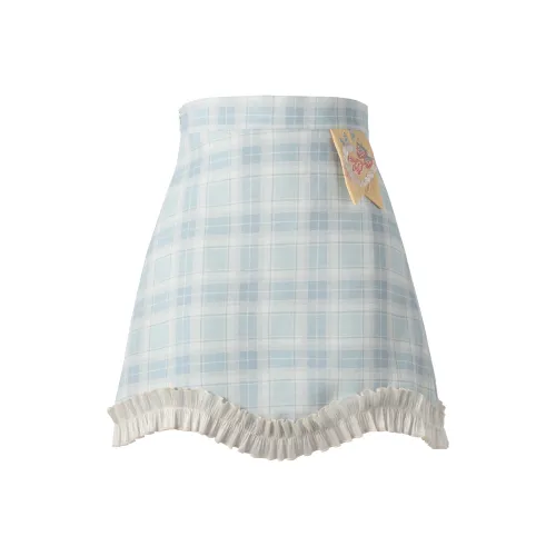 SNBL Повседневные короткие юбки женские синие