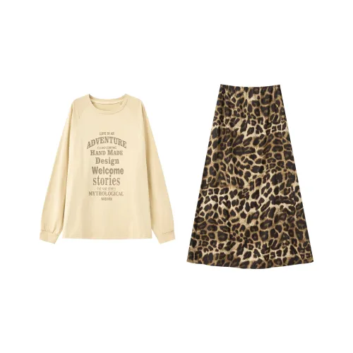 XUANSHU Женские комплекты с юбкой