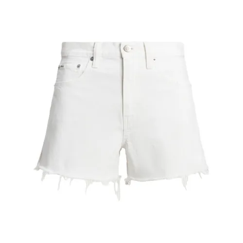 Polo Ralph Lauren SS24 Джинсовые шорты Женские Белые