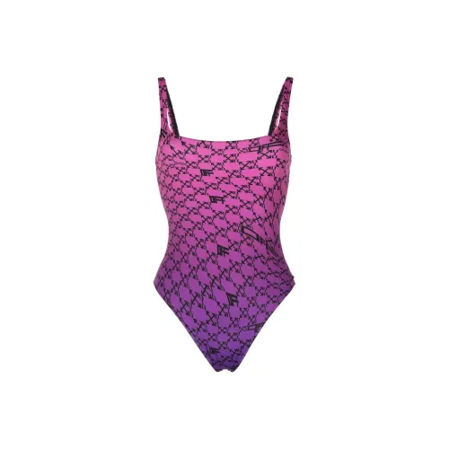 Off Бело-розовый Женские Ван-Пис Купальники