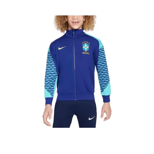 nike Куртки Пальто Deep Сапфирово-синий Светлый Винтажный Цвет VIBRANT Желтый Подростки