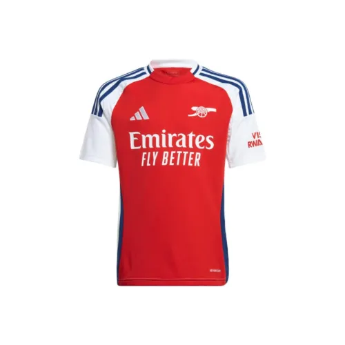 Adidas T-Shirt SS24 Delightful Scarlet White Детский