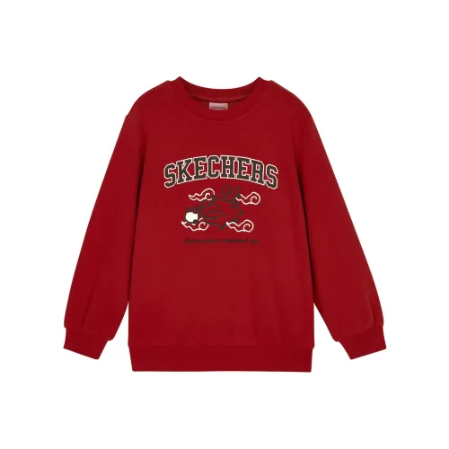 Skechers Новогодний Ягодно-красный/03LC Kids Толстовки