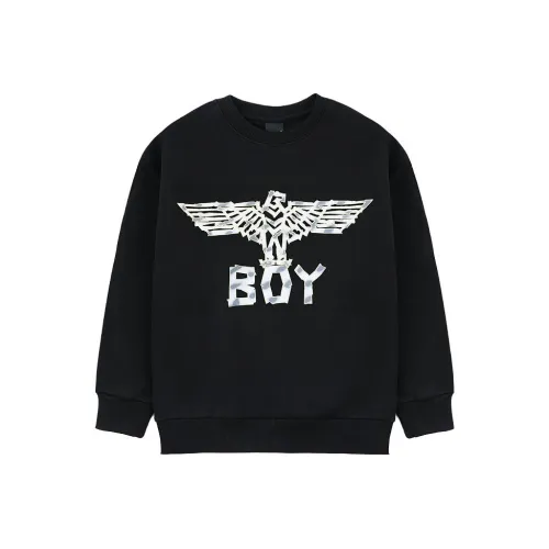 BOY JUNIOR Черный Kids Свитшоты