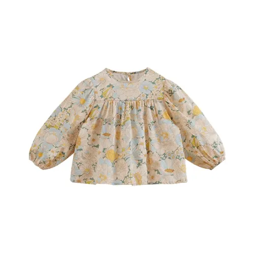 MARC&JANIE Lufu series Масло Paintings Зеленый Kids Рубашки