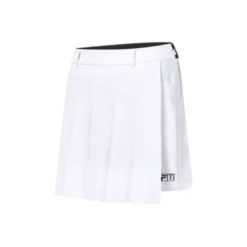 FILA GOLF серия Повседневная Короткая Юбка Женская Нефритовый Белый