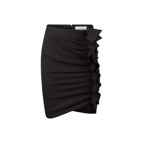 Nina Ricci Повседневные короткие юбки Женские Черный
