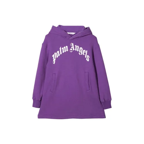 PALM ANGELS Фиолетовые Платья для Детей