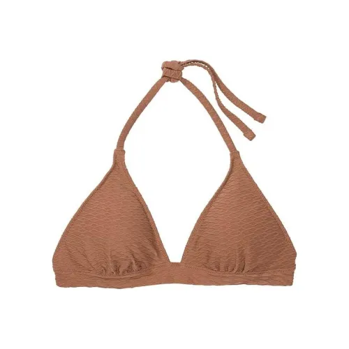 Victoria's Secret Розовый Mix Match Съемный Push Up Халтер Бикини Топ C Бикини Женские Карамель